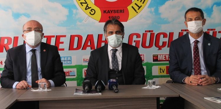KAYÜ Rektörü Karamustafa KGC'yi ziyaret etti