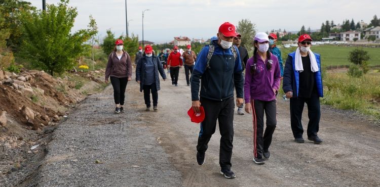 TALAS’TA ‘DÜNYA ÇEVRE GÜNÜNDE’ DOĞA YÜRÜYÜŞLERİ BAŞLADI
