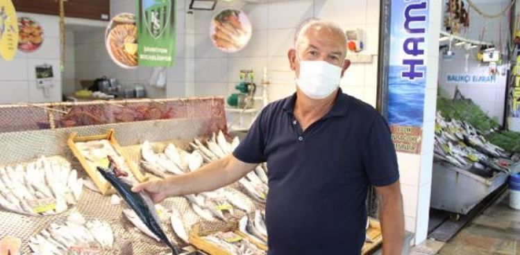 Balık pazarına gelenler, 'Marmara balığı mı?' diye soruyor