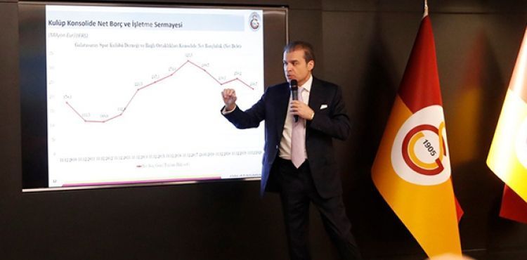 Galatasaray'ın borcu 2 milyar 162 milyon lira