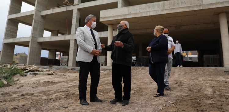 KAZIM KARABEKİR MAHALLESİ’NİN EĞİTİM KOMPLEKSİ HIZLA YÜKSELİYOR