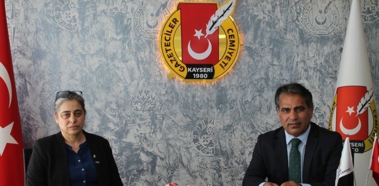 İYİ Parti Melikgazi İlçe Teşkilatı KGC'yi ziyaret etti