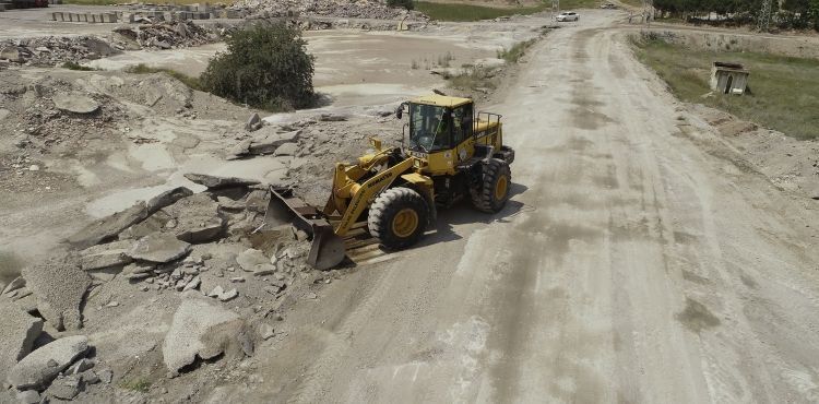 BAŞAKPINAR SANAYİ SİTESİ YOLU YENİLENİYOR