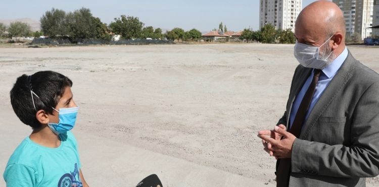 PARKLARIYLA GÖZ DOLDURAN KOCASİNAN’DA ÇOCUKLAR ÇOK MUTLU