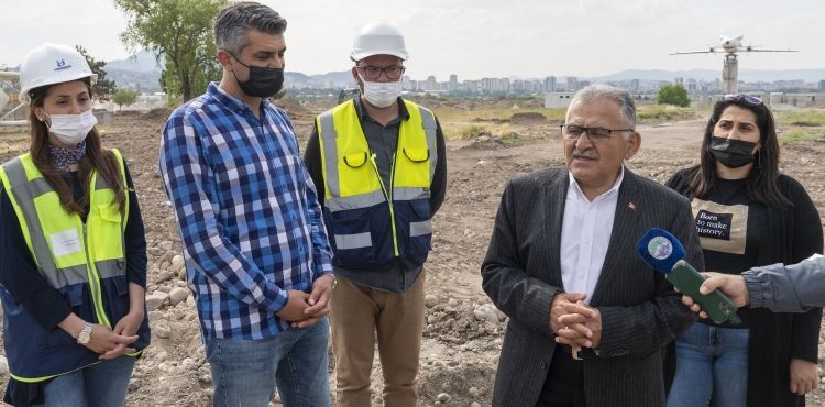 BÜYÜKKILIÇ: “TÜRKİYE’NİN EN YEŞİL MİLLET BAHÇESİNİ İNŞA EDİYORUZ”