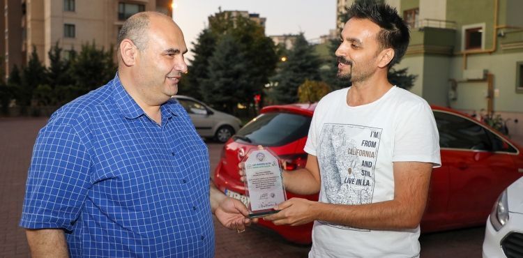 TALAS’TAN ÇEVRE DOSTLARINA ÖDÜL