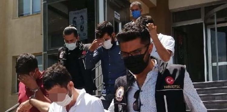 Kayseri’de uyuşturucu operasyonu: 5 gözaltı