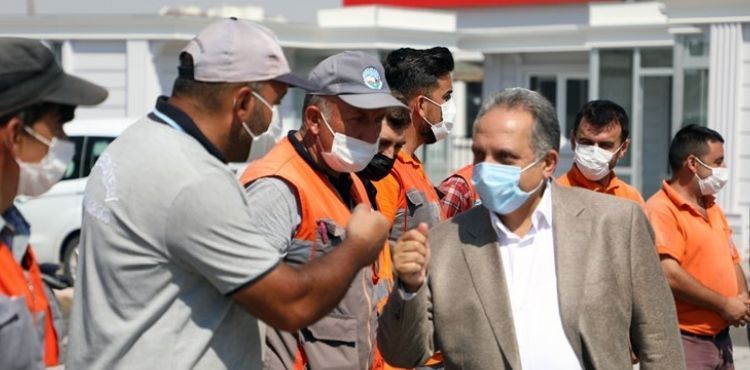 TALAS’TA MESAİ BAYRAMLAŞMAYLA BAŞLADI