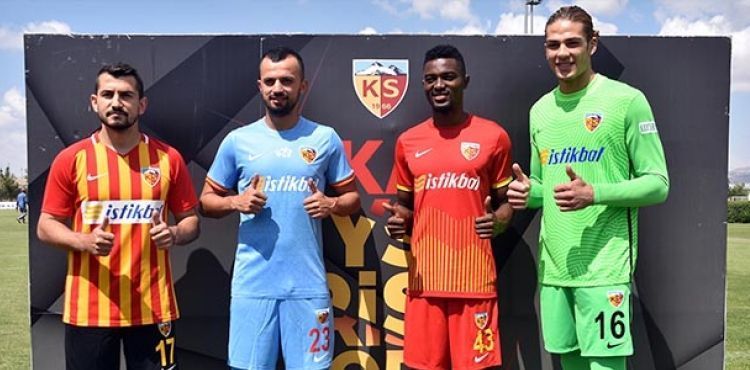 Yukatel Kayserispor'un yeni sezon formaları tanıtıldı