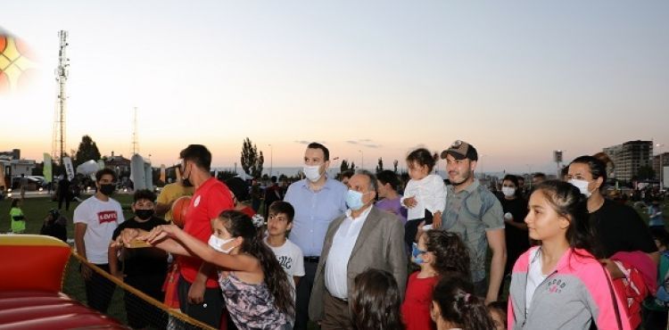 TALASTA ÇOCUKLARA MUHTEŞEM ŞENLİK