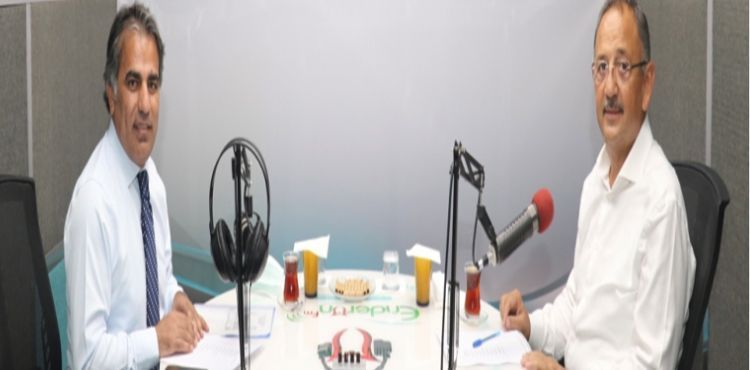 Özhaseki Kayseri Radyolarında Soruları Cevapladı