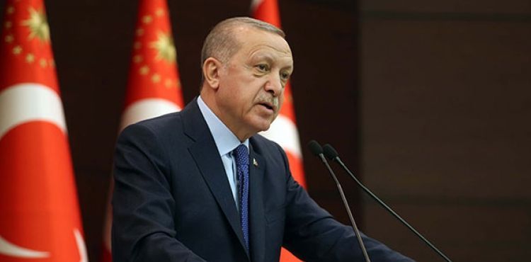 Cumhurbakan Erdoan afet blgesinde