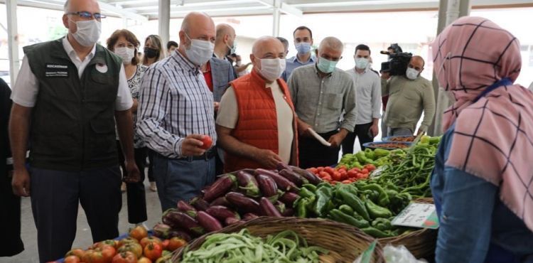 KAYSERİ’DE TEK, TÜRKİYE’YE ÖRNEK OLAN YÜZDE 100 EKOLOJİK PAZAR AÇILDI