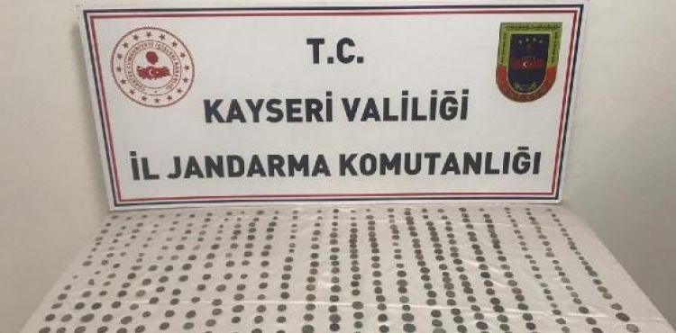 Kayseri'de tarihi eser operasyonu: 1 gözaltı