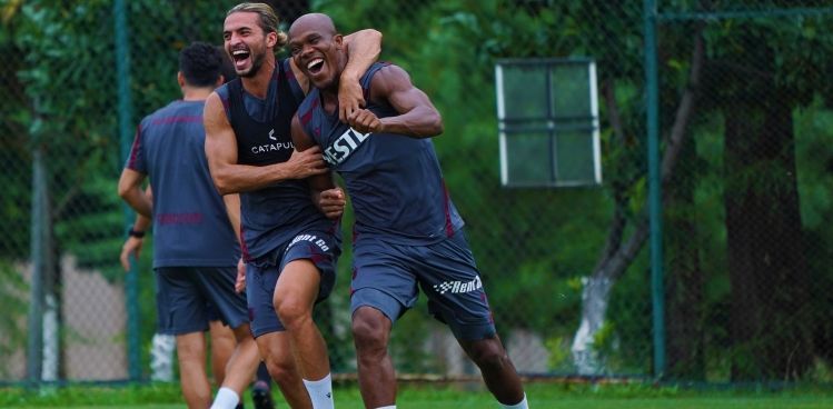 Trabzonspor, Molde FK maçı hazırlıklarını sürdürdü