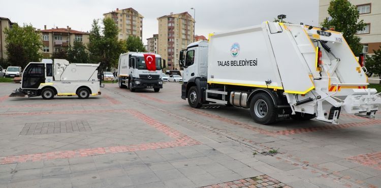 TALAS’TA TEMİZLİK FİLOSUNA TAKVİYE
