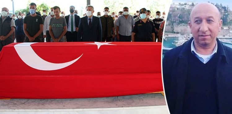 DÜŞEN YANGIN SÖNDÜRME UÇAĞINDA ÖLEN KOORDİNATÖR, SON YOLCULUĞA UĞURLANDI