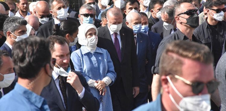 CUMHURBAKANI ERDOAN, AHLAT'TA 