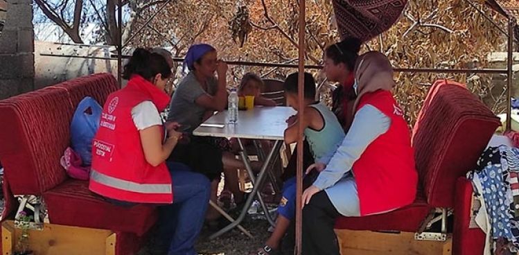 YANGIN VE SEL BÖLGELERİNDEKİ 24 BİNİ AŞKIN KİŞİYE PSİKOSOSYAL DESTEK