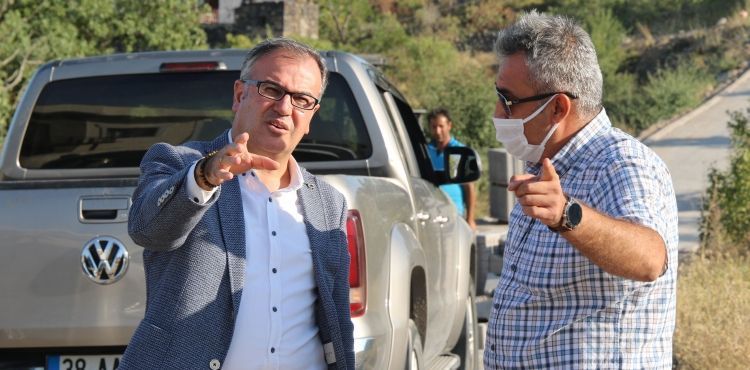 ERCİYES MAHALLESİ’NDE 15 BİN METREKARE KİLİTLİ PARKE ÇALIŞMASI