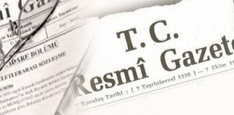 CUMHURBAKANLII ATAMA KARARLARI RESM GAZETE'DE 