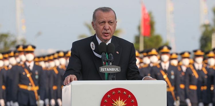 CUMHURBAŞKANI ERDOĞAN MSÜ DENİZ VE HAVA HARP OKULU DİPLOMA TÖRENİNE KATILDI