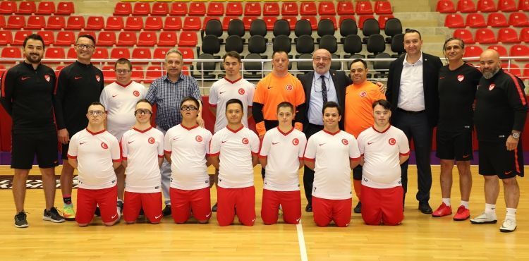 BAŞKAN YALÇIN’DAN FUTSAL MİLLİ TAKIMINA TAM DESTEK