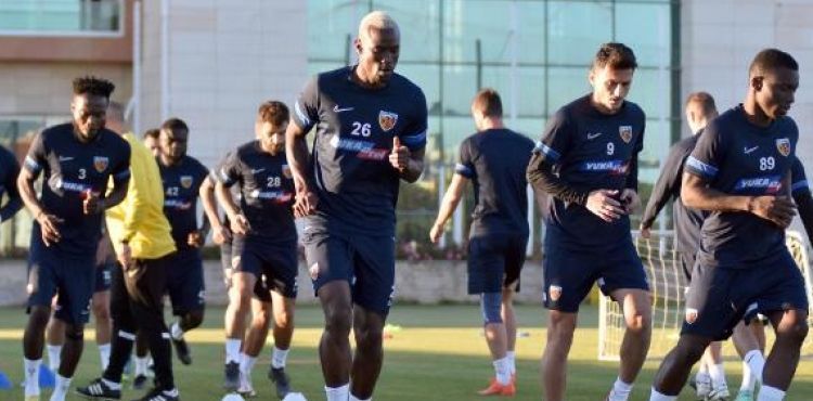 Kayserispor, Kasımpaşa maçı hazırlıklarını sürdürdü