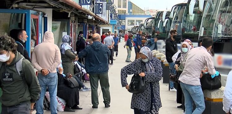 OTOGARDA PCR TESTİ ZORUNLULUĞU BAŞLADI