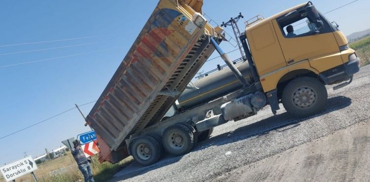 BÜYÜKŞEHİR’DEN 7 KIRSAL BÖLGEDE YOL ÇALIŞMASI