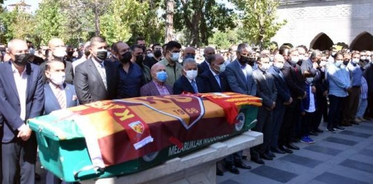 Kayserispor eski başkanı Recep Mamur son yolculuğuna uğurlandı