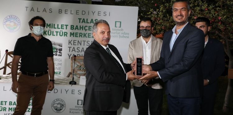 TALAS MİLLET BAHÇESİ PROJESİ’NDE ÖDÜLLER SAHİPLERİNİ BULDU