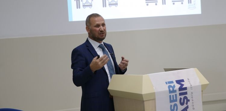 “KAYSERİ ULAŞIM A.Ş. YÜZDE YÜZ BELEDİYE KURULUŞUDUR”