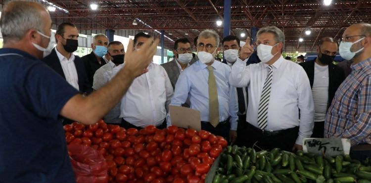 BAŞKAN PALANCIOĞLU ESNAF ZİYARETİ YAPTI
