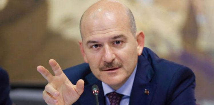 SOYLU: SON  YILDA RAN SINIRINDA 1 MLYON 250 BN KAAK GMENN GE ENGELLEND