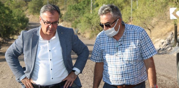 BAŞKAN ÖZDOĞAN 3,5 KM’LİK ÇALIŞMAMIZ HAYIRLI OLSUN