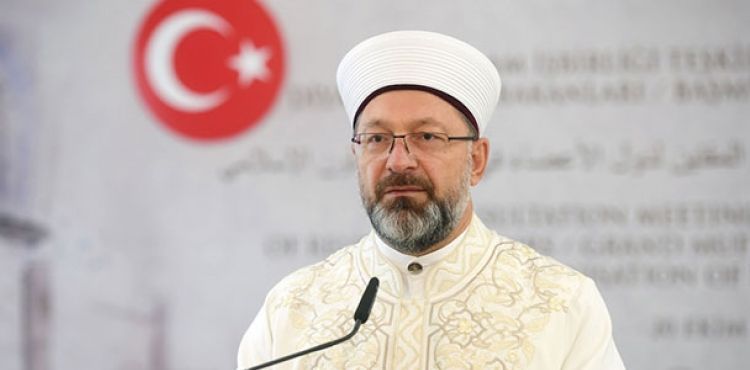 Diyanet leri Bakanl'na Ali Erba yeniden atand