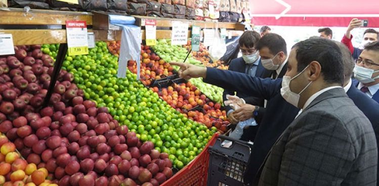 MARKETLERDE 'FAHİŞ FİYAT' DENETİMİ