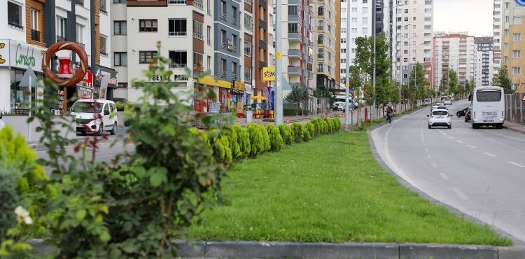 TALAS’TA YOLLARA ÖNCE REFÜJ SONRA AĞAÇ
