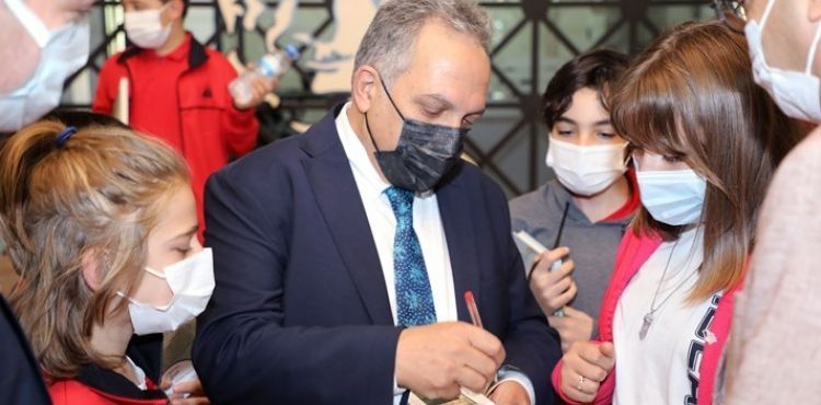 BAŞKAN YALÇIN’A EĞİTİME KATKI TEŞEKKÜRÜ