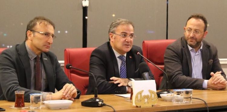 BAŞKAN ÖZDOĞAN MÜSİAD HASBİHAL TOPLANTISINA KATILDI