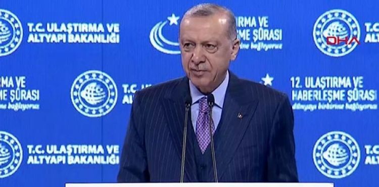 Erdoğan: Hiç şüphesiz deniz taşımacılığında en büyük projemiz Kanal İstanbul'dur