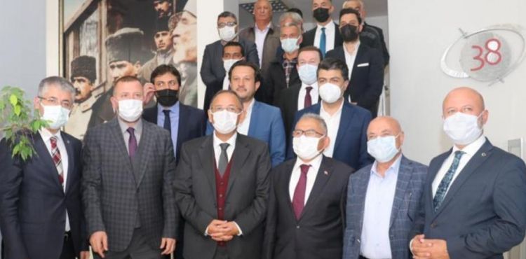 ÖZHASEKİ’DEN DENİZ ÇAĞAN’A HAYIRLI OLSUN ZİYARETİ