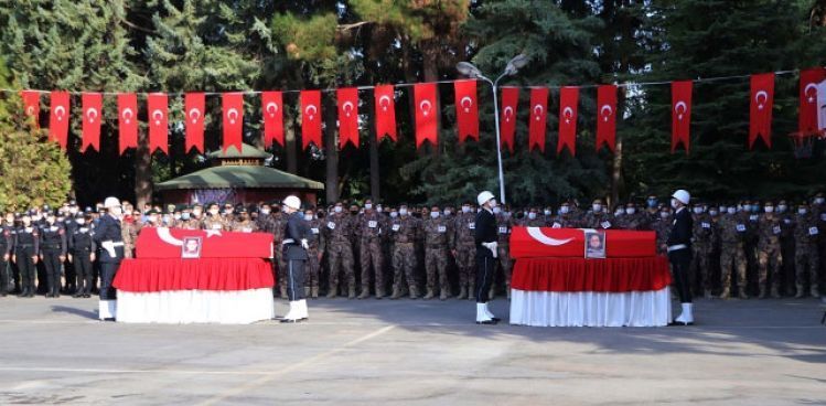 ŞEHİT ÖZEL HAREKAT POLİSLERİNİN CENAZELERİ, MEMLEKETLERİNE UĞURLANDI