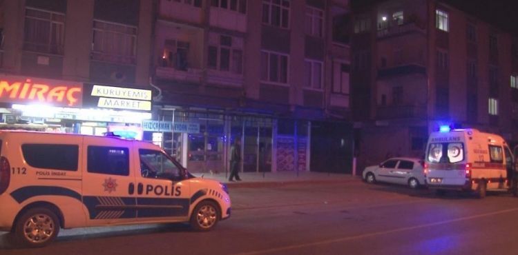 Kayseri'de ikamet yangını