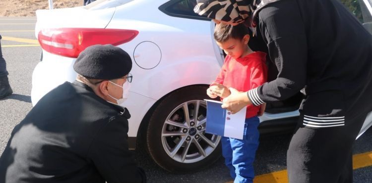 l Jandarma Komutanl'ndan trafik denetimi