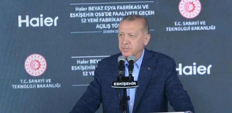 CUMHURBAŞKANI ERDOĞAN 52 FABRİKANIN AÇILIŞINI GERÇEKLEŞTİRDİ