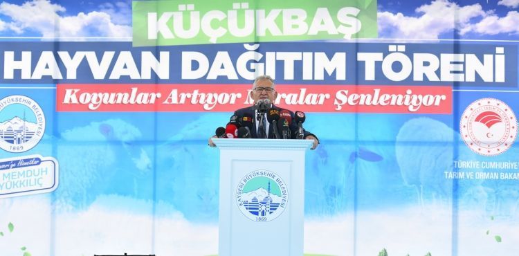 BAŞKAN BÜYÜKKILIÇ’TAN “3 BİN KÜÇÜKBAŞ” MÜJDESİ