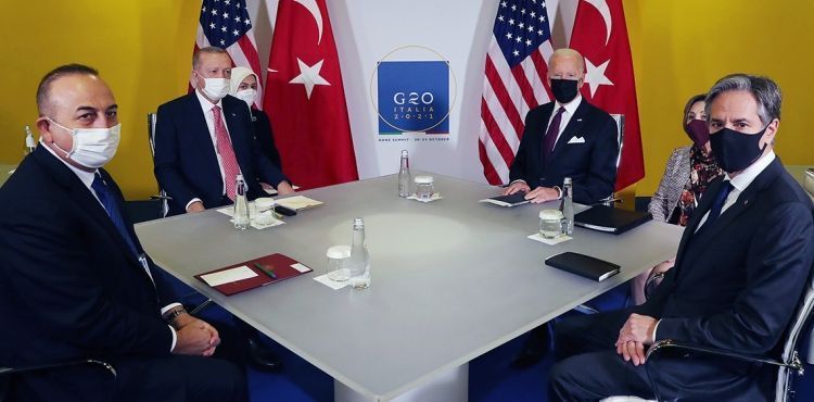 Cumhurbaşkanı Erdoğan, Joe Biden görüşmesi sona erdi