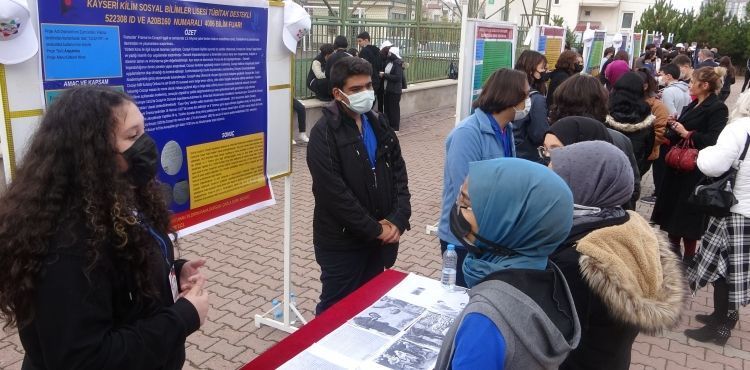 Kilim Sosyal Bilimler Lisesi Bilim Fuarı başladı